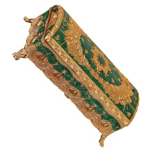 Boîte à bijoux en émail de Style européen élégant, avec-Vert