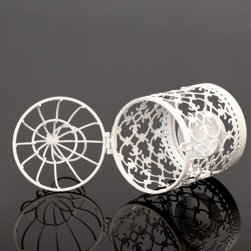 Moroccan Lantern Candle Holder – Metal Hanging & 2