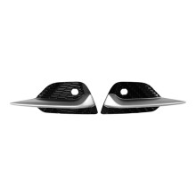 Fog Light Cover Trim Fog Light Frame for Qashqai J11 Rogue Sport 2019-2022