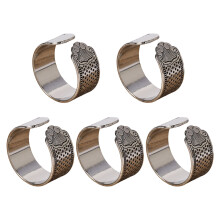 Professionele metalen vingerhoed voor- Vintage zilver