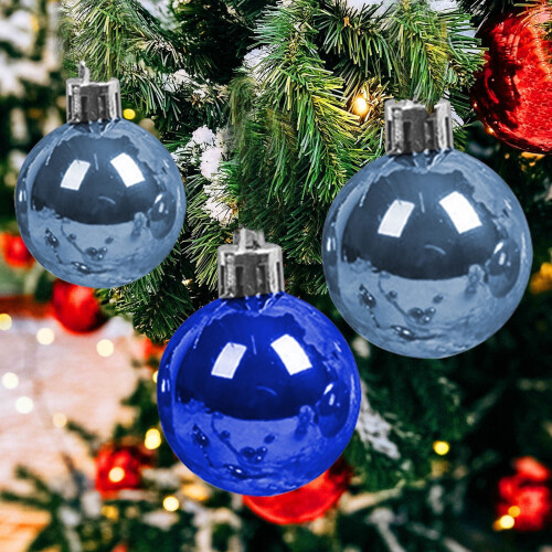 Boules de Noël incassables, 4 cm, 16 pièces 1