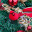 Red Bird Tree Decorations with Clips 10pcs 5