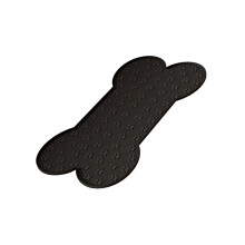 Erhöhte Kanten, Haustier-Essmatte, Silikon-Futtermatte,-Schwarz