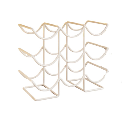 Quick Setups Water Bottles Rack With Sturdy-White third floor