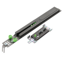 1pc Wardrobe Sliding Door Buffer Damper Sliding Door Track Pulley Sliding Door Wardrobe Anti-Collision Device