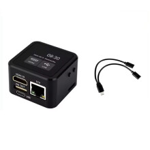 PicoKVM IP KVM Remote Management Tool with 1.54 InchTouchscreen Display for Remote Server Access and Device Control