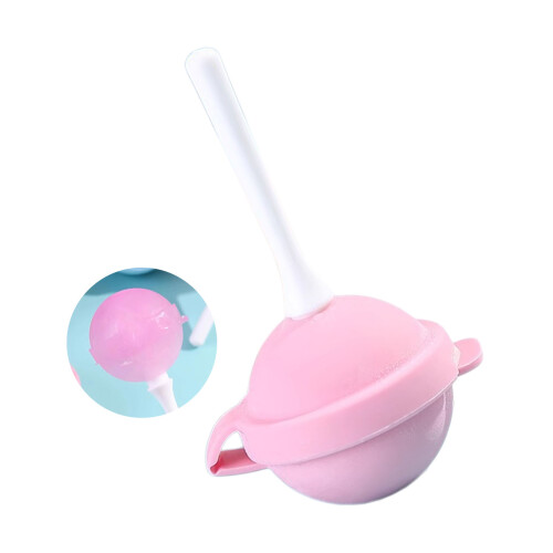 Stable Ice Creams Bar Maker With Stick For Refreshing-Pink