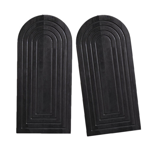 Modernes Wandregal aus Holz, dekorative-2 Packung