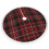 Kerstboomrok 122 cm (48 inch) geruit polyester 3