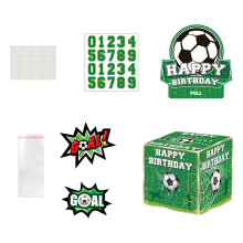 Geldtrekdoos Feestdecoratie Set voor voetbalfans en-Ontwerp B