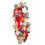 Pre-lit Red Christmas Swag Wreath 50cm 2
