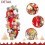 Pre-lit Red Christmas Swag Wreath 50cm 4