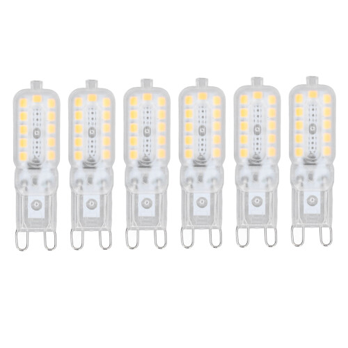 Λάμπα G9LED Φυσικό Λευκό 5W με δυνατότητα ρύθμισης φωτεινότητας για υπολογιστή 2