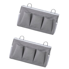 Breathable Fabric Hanging Shelf Including Adhesive Fasteners