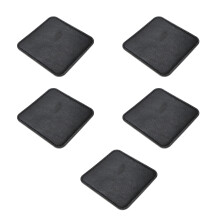 Fashionable Coasters Set Absorbent Waterproof Cup Mat For-Black