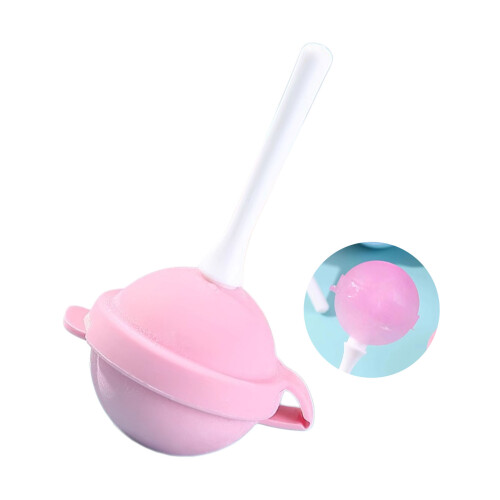 Silicone Popsicles Molds With Polypropylene Stick For-Pink