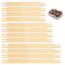 Wood Embroidery Hoops Frame Set Assorted Size For Hand Sewing