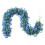 Artificial Floral Plant 1.8Meter Long Simulation Plastic-Blue 1