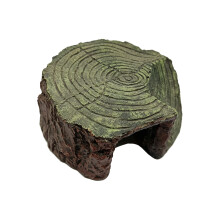 Hand Painting Resins Reptiles Hideaways Cave With Basking-GT025