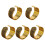 Professional Metal Thimble For Hand Stitching-vintage gold 1