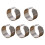 Multipurpose Metal Sewing Thimble Suitable For-vintage silver 1