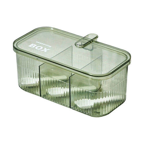 Stackable Food Storage Container With Tight Lid To-Green