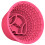 Pet Slow Feeder Dog Lick Bowl With Raised Pattern To-True red 1