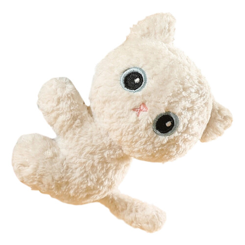 Practical And Cute Desk Accessories Decorative Clip-white cat