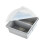 Durable Flexible separated Lunch Box Suitable For Home And-Gray 1