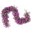 Realistic Artificial Plastic Plant with Simulated Flower-Purple 1