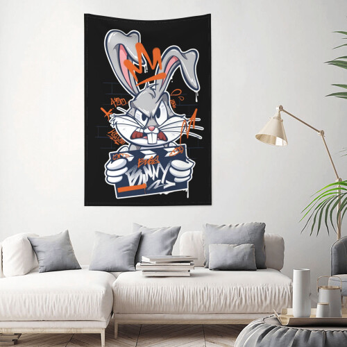 Bugs Bunny tapestry wall decor for men and boys 1