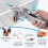 Adjustable Drawer Fixing Clamp Drawer Panel Front Installation Clamps Fixing Clips with 2pcs Replaceable Clip 5