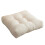 Dickes Sitzpolster aus künstlicher Lammwolle,-beige1 45cm 1