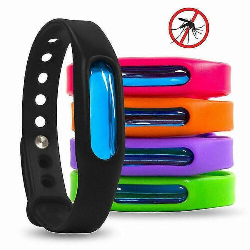 pulseras repelentes de mosquitos e insectos de silicona 1