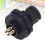 5 piezas IP67 4-pines E7 7/16in conector impermeable 2A 1