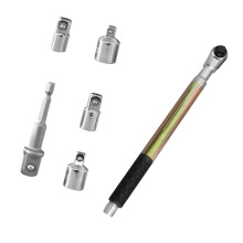1/2 Drive Extension Tool Kit Contains 4 Components And-Yellow