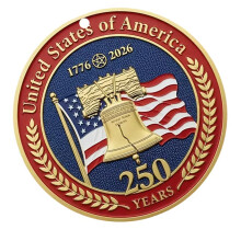 Gedenkmünze der US-Marine zum 250-jährigen Bestehen der