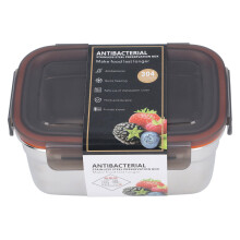 Acciaio inossidabile 1100 ml 18,5 x 10 x 8,5 cm Argento