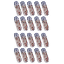 20 stuks contactlenzen, pincet en zuignap met stokken voor-Bruin