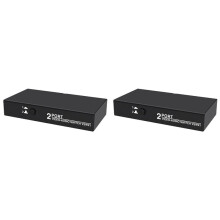 2X 2 i 1 Ut AV-Omkopplarväljarlåda 2 Port 3RCA AV Audio Video  Splitter Hub Switcher för DVD-Spelare STB HDTV TV Box