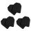 3 Pair of Tactics Airsoft Dummy Sapi Style Shock Protection Plate Armor 1