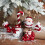 Palline decorative natalizie (2 pezzi) 2