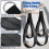 τεμάχια ιμάντες Pilates, Pilates Double Loop Reformer, ιμάντες γυμναστικής D-Ring με διπλή επένδ 4
