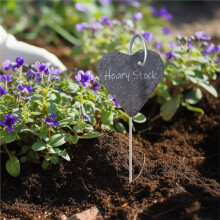 30Pack Silver Plant Label Hooks,Rust-Proof Garden Stake Markers, 30cm/11.81in Plant Sign Supports for Flowers,Containers