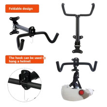 Gancho de Pared para Bicicleta. Soporte para Bicicleta. el Gancho de Pared Soporta Hasta 132,28 Libras para Colgar Bicicletas de Carretera y Montaña.
