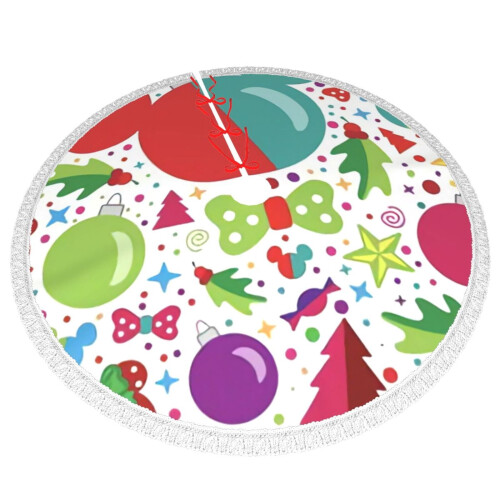 Mickey Mouse Christmas Tree Skirt 48 inch 2