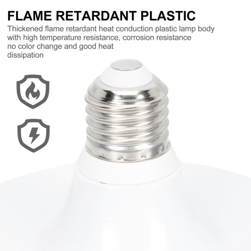 LED bathroom sconce E27 bulb industrial white 2