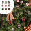 Christmas Cloth Bag Balls Red Plaid 8cm 5