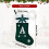 Personalisierter grüner Samt-Weihnachtsstrumpf mit Monogramm A 2