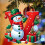 Christmas snowman ornaments red personalized 26 pcs 3